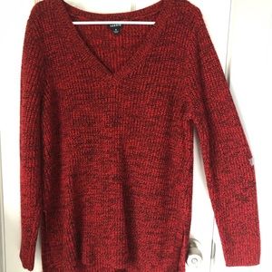 Torrid 2x red v-neck sweater